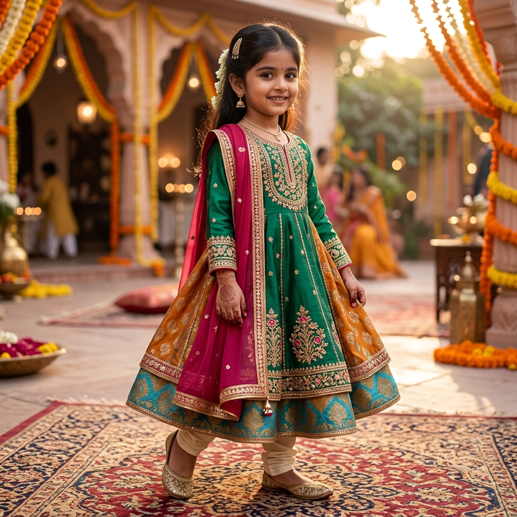 Girls Lehenga Style 2