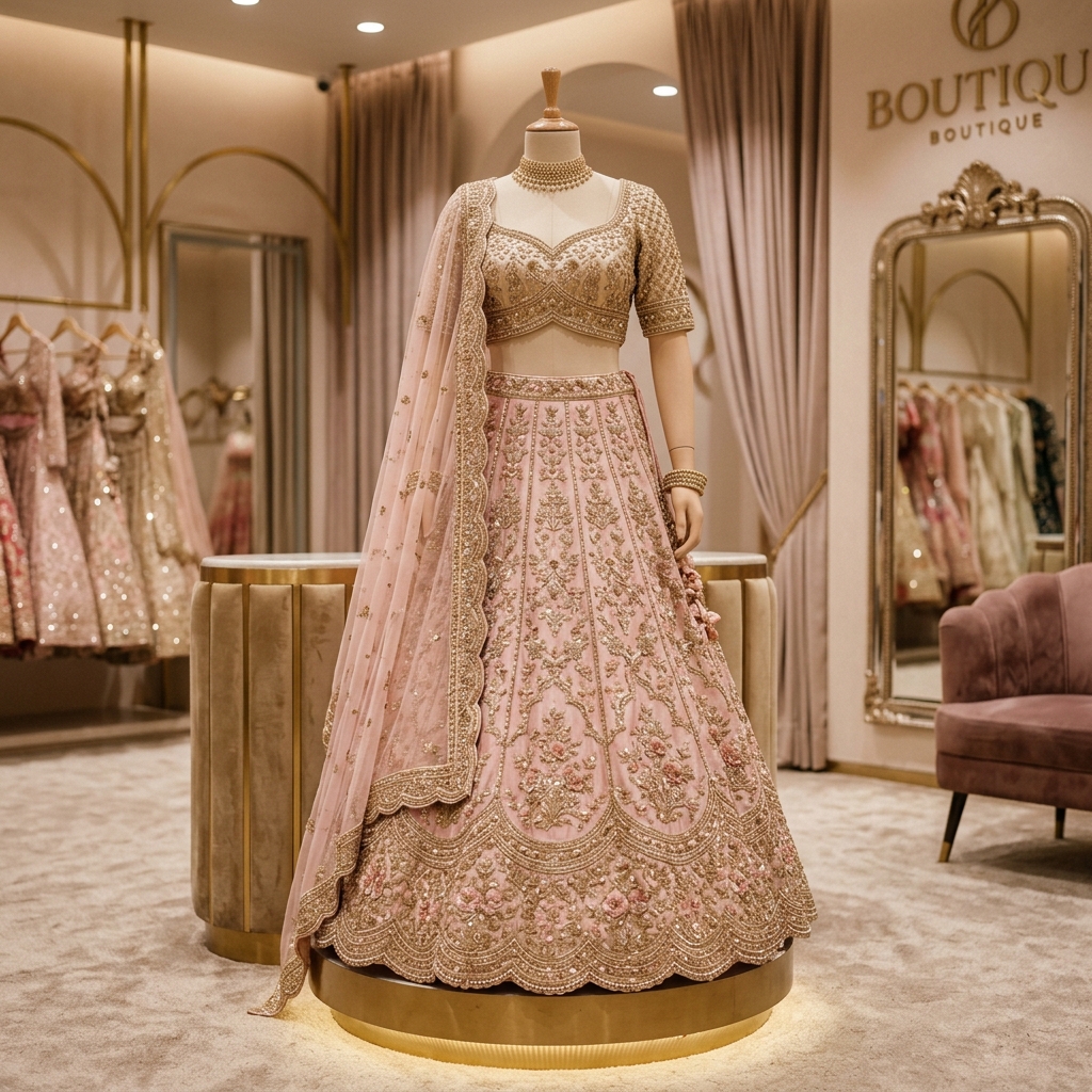 Bridal Lehenga Style 3
