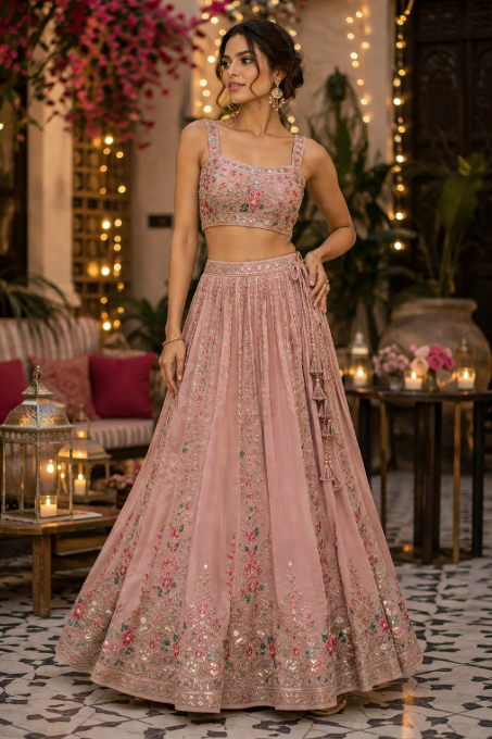 Crop Top Skirt Style 2
